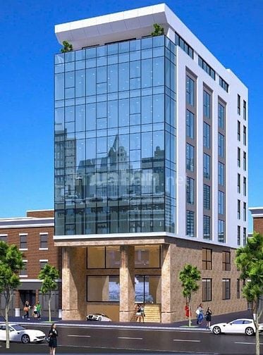 Cho thuê Toà nhà 225m2 x 9 tầng, mt 11m Mặt phố Hoàng Ngân, Cầu Giấy