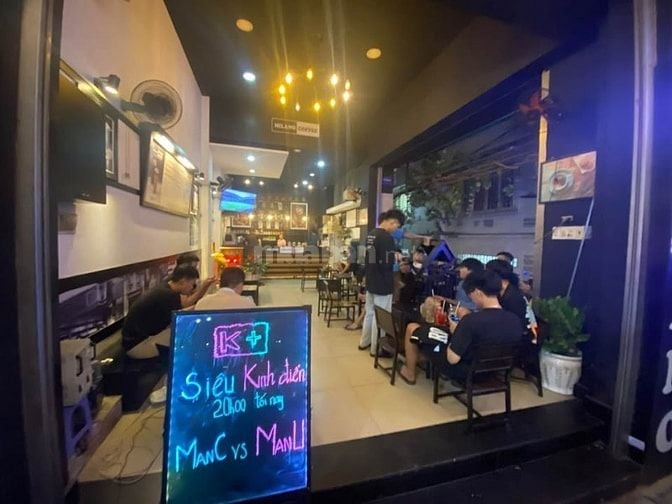 Sang quán cafe Milano Bình Thạnh - Bao gồm cọc - Có chỗ để xe