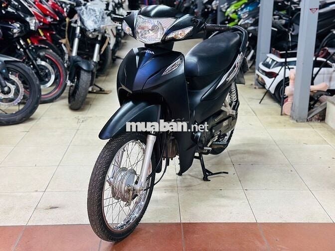 XE MÁY THỊNH PHÁT - WAVE ALPHA 110 ĐEN NHÁM 2023