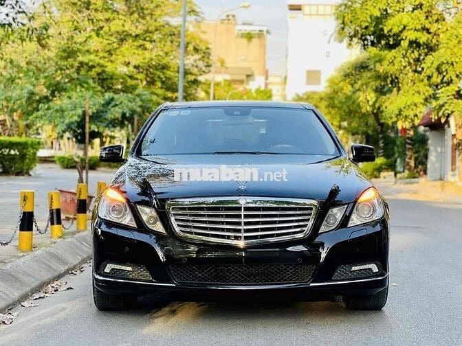 Mercedes E300 sx 2009 màu đen đẹp hiếm có
