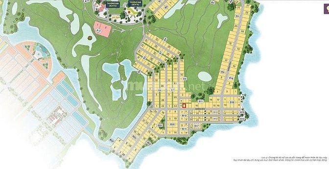 BÁN ĐẤT BT SÂN GOLF LONG THÀNH BIÊN HOÀ ĐỒNG NAI DT: 600M2 GIÁ 15 TỶ