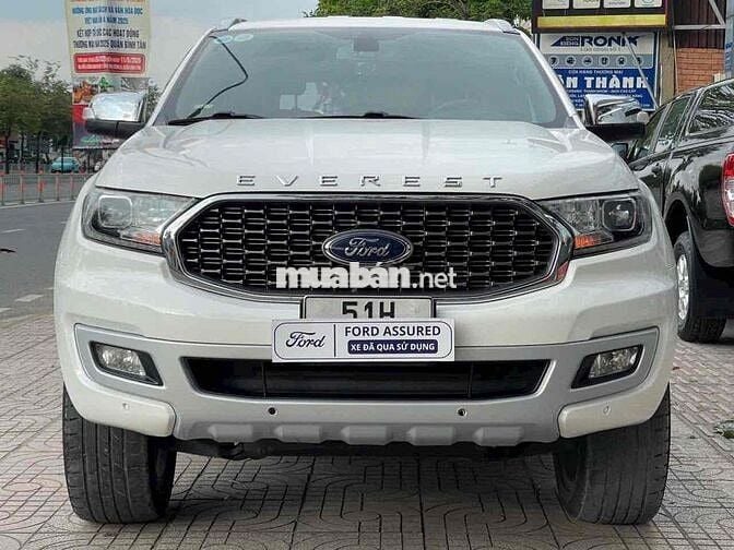 Everest 2021 Tita 4x2 AT, NH 70% LS Tốt, Nhập Thái