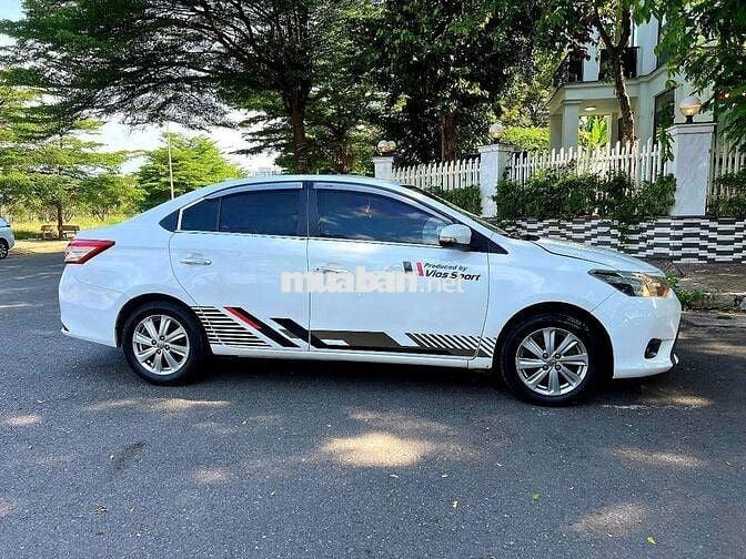 Toyota Vios 2017 1.5E - Trắng đẹp