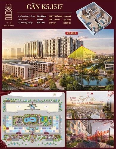 CĂN HỘ 1 PHÒNG+ NGỦ TẠI VINHOMES – KHÔNG GIAN SỐNG LÝ TƯỞNG CHO NGƯỜI 