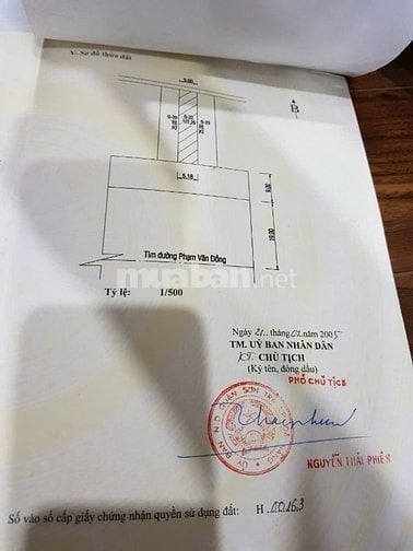 Cần bán 3 lô Phạm Văn  Đồng, Sơn Trà , Đà Nẵng