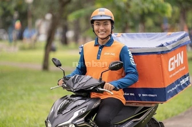 [GHN BIÊN HÒA] Tuyển dụng Nhân viên Giao hàng bằng xe máy