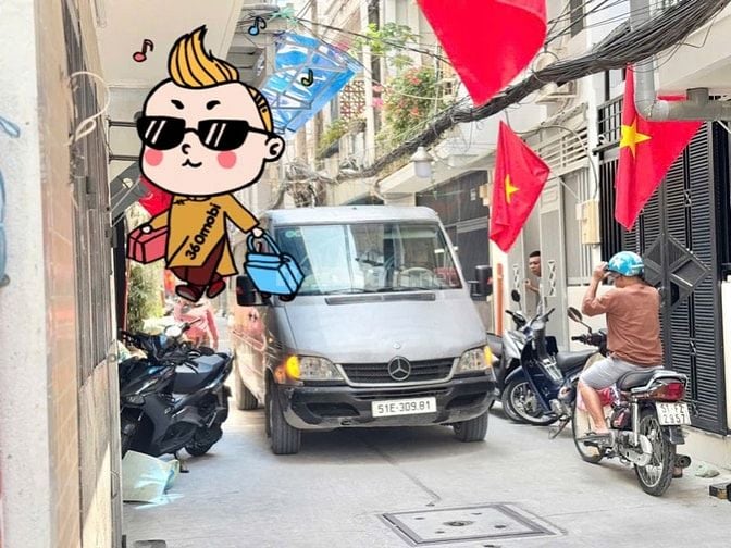 BÁN NHÀ ĐẸP NGUYỄN ĐÌNH CHIỂU P4 Q3 [ TRỆT 2LẦU ST - 33m2 ] 