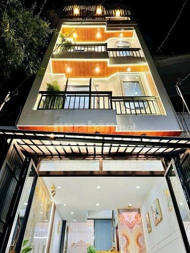 Xây 1 trệt 3 lầu - Nhà đẹp 48.8m2 đường Phan Chu Trinh, Bình Thạnh
