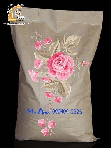 Bao giấy Kraft đựng bột thực phẩm