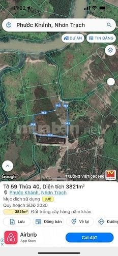 Cần bán gấp đất Phước Khánh,Nhơn Trạch,ĐN