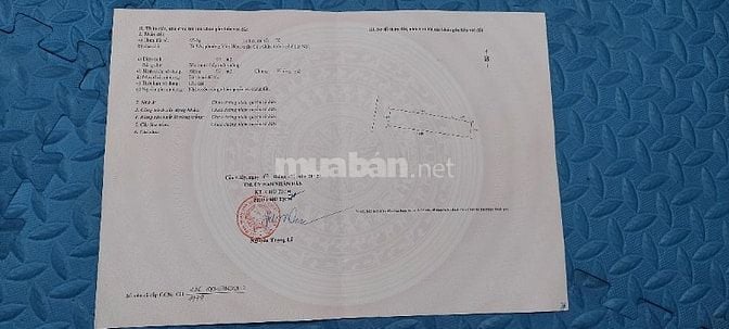 Bán đất sổ đỏ chính chủ diện tích 67m2