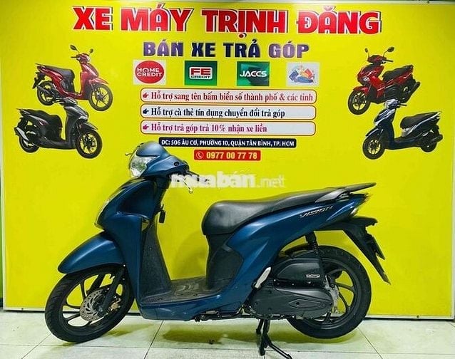Honda Vision 2022 góp trả 2tr nhận xe liền