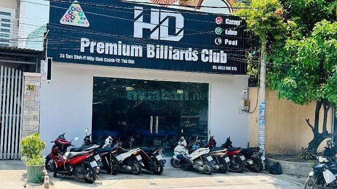 Tiệm bida đường Tam Bình, P.HBC cần tuyển nam phục vụ