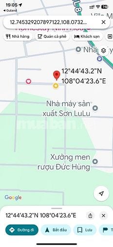 Bán Lô Đất ngay Kho Phúc Thái Tỉnh Lộ 8 đi vào 700m  