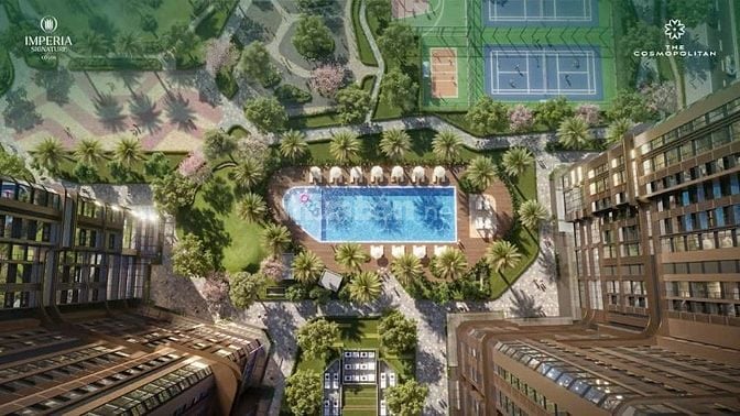 The Cosmopolitan tòa M1 Vin cổ loa, tặng tới 500tr, chiết khấu 12% TTS