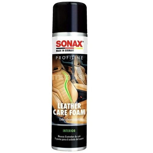 Bọt làm sạch và bảo dưỡng da 400ml - Sonax profiline leather care foam
