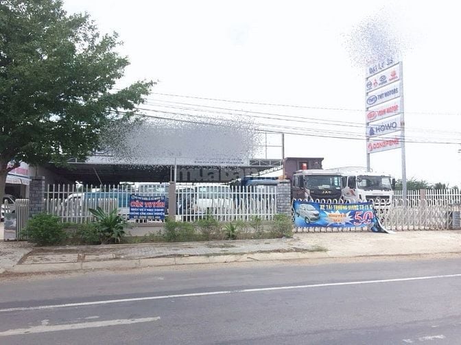 Bán 3600m2 đất mặt tiền Quốc Lộ 1A, đang làmcửa hàng ô tô,TP.Phan Rang