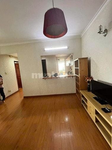Chung cư 10A Trần Nhật Duât, Tân Định, Q1: 75m2, có nt, 2p ngủ, 12tr/t