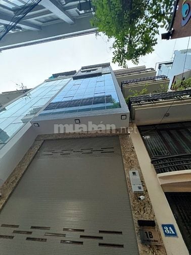 Cho thuê tòa nhà Nguyên Hồng:70m2, 8 tầng, giá 75tr