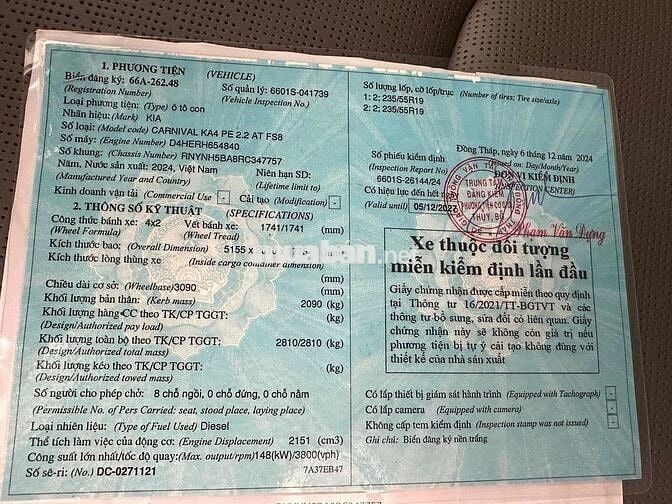 carnival sx 2024, mẫu 2025 Premium 8S - 17000 km