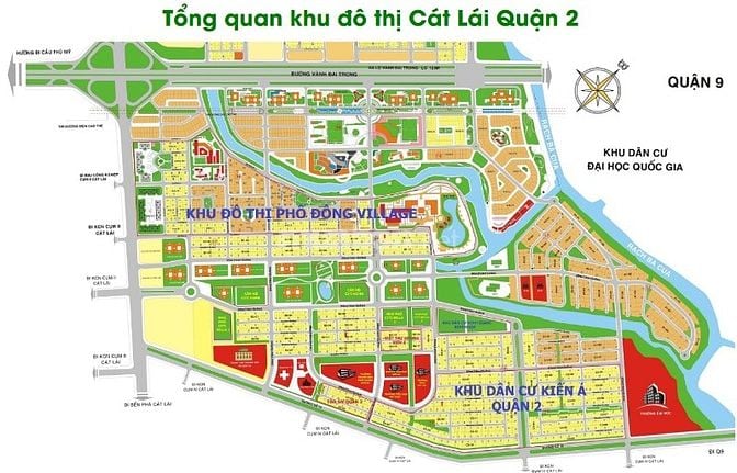 ✅Bán đất nền KDC Cát Lái - Quận 2 Giá 3 Tỷ 950 , Vị trí vàng - SHR