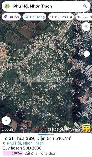 Hảng Đầu Tư, Đất vườn view rạch có thổ cư, khu Dân cư, Cực rẻ..