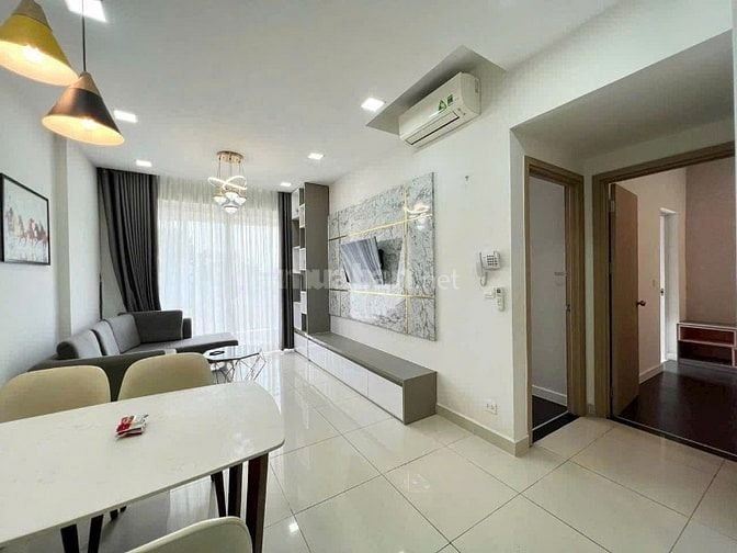 Chung cu M-One, Nguyễn Bỉnh Khiêm, P1, GV, 74m2, 2PN, 14tr/th, Nội tất