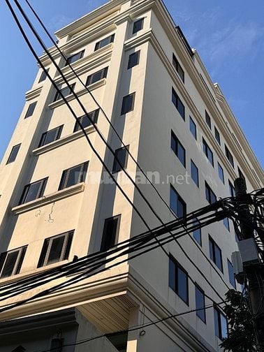 Bán 105m2 toà nhà 8,5 tầng mt 10m  mặt đường phan kế bính