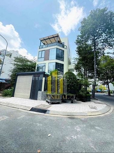 BIỆT THỰ CĂN GÓC 10X16M 3 LẦU 5 PHÒNG THIẾT KẾ HIỆN ĐẠI