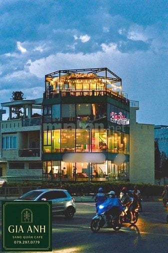Sang gấp quán cafe góc 2MT Q6 – view 360°, full 4 tầng