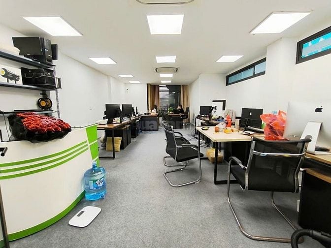 7 tầng thang máy_ Mặt Phố, vỉa hè rộng 4 ô tô đỗ, sổ đẹp trước sau