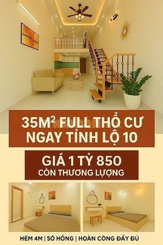 Nhà Mơi Xây - Sổ Hồng Công Chứng Sang Tên