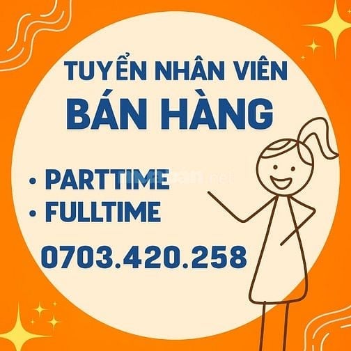 Tuyển nhân viên bán hàng quận Tân Bình