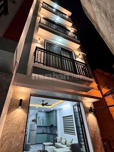 NHÀ MỚI - 2 THOÁNG - FULL NỘI THẤT - NGÕ THÔNG - Ở NGAY TẠI HAI BÀ TRƯ