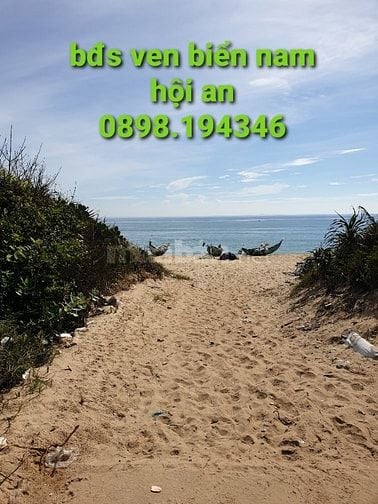 SIÊU PHẨM 2MT VIEW TRỰC DIỆN BIỂN NAM HỘI AN CHỈ 3,5TR/M2 ĐẤT Ở
