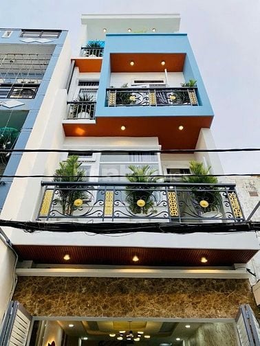 Sở hữu nhà 50.4m2 Nguyễn Thị Nhuần, Q12 - Ngay cầu Đất Sét, xây 4 tầng