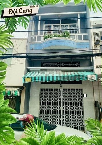 Cho thuê nhà 2 mặt tiền Đội Cung, P.11, Q.11 giá 16tr