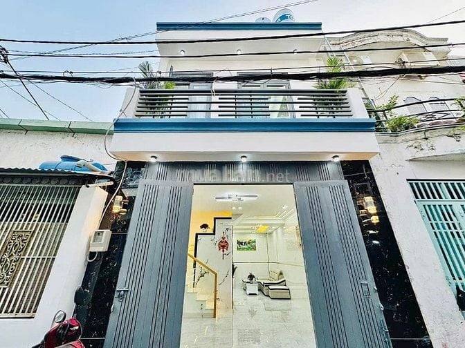 Nhà 4,5 x9 đúc 1 trệt 1 lầu hẻm 4m đường Quang Trung phường 11 gò vấp 