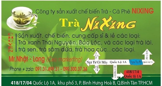 Chuyên cung cấp sỉ trà ướp hương trà nguyên liệu cho các cở sở SX trà