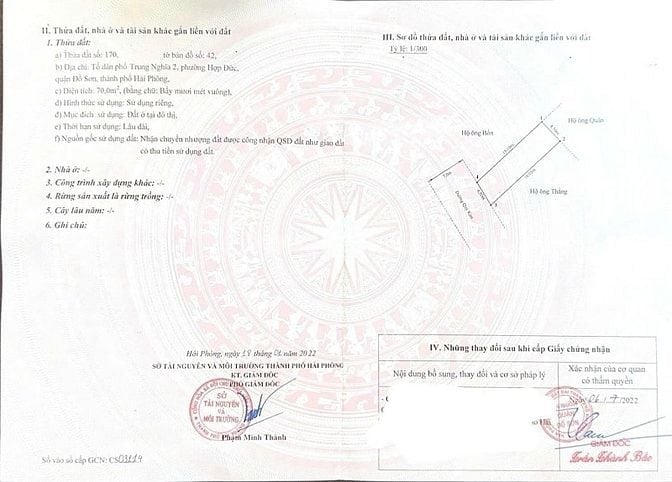 Lô đất 54m² – Cách chợ Quý Kim chỉ 150m
