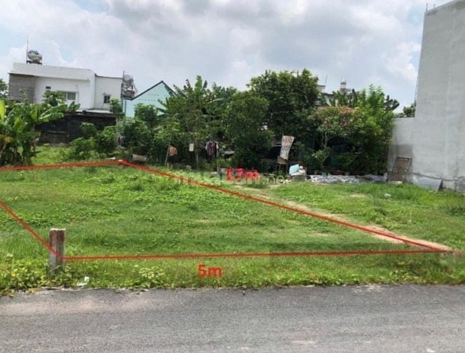 Cần bán lô đất 86m2 đường Suối Lội, xã Tân Thông Hội, Củ Chi,giá 500TR