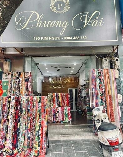 Sang nhượng cửa hàng vải thời trang 
