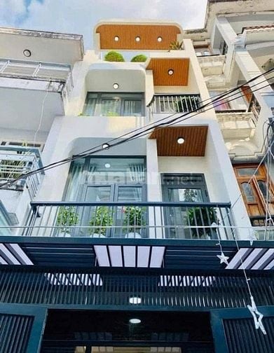 Nhà 41.6m2 Yên Thế, Tân Bình gần sân bay Tân Sơn Nhất. Xây trệt 3 lầu