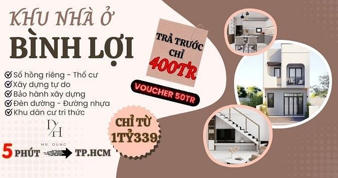 Bán nhà 1 trệt 1 lầu, 160m2, 3 phòng ngủ, đường Long Chiến, Bình Lợi