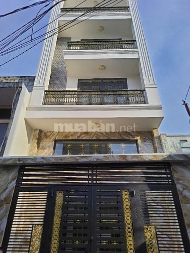 NHÀ MẶT TIỀN CHU VĂN AN 4.3 X16.7M - 4 TẦNG - 71M2 - NHỈNH 14.1 TỶ