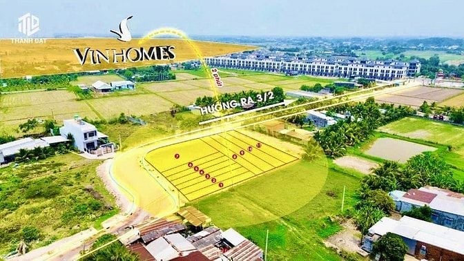 Bán 11 lô đất F0 - liền kề 2 đại dự án - Vinhomes Green City - nhà phố