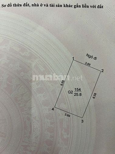 Bán nhà ngõ 55 Lê Đại Hành Quận Hai Bà Trưng, trung tâm Hà Nội.