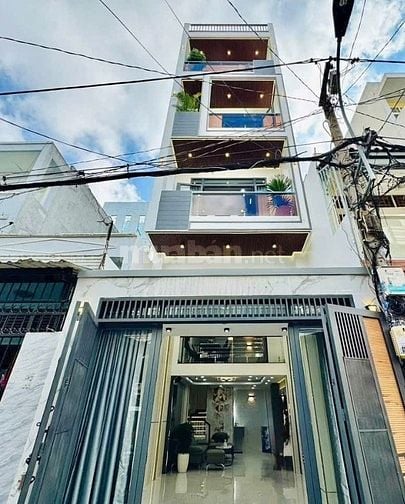 Nhà 50m2 Điện Biên Phủ, Bình Thạnh - gần nhà ga Văn Thánh. Xây 4 tầng