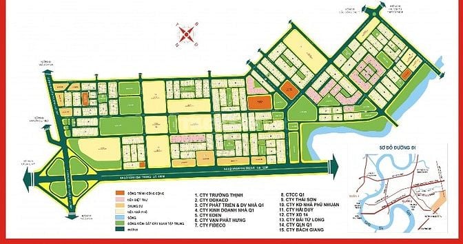 Bán lô đất nền nằm ngay mặt tiền Nguyễn Thị Định 80m2 giá 2tỷ550 