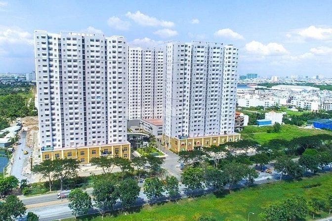 Bán CC HQC Plaza, Nguyễn Văn Linh, 1,1 tỷ, 55m2, 2PN, giá ưu đãi,